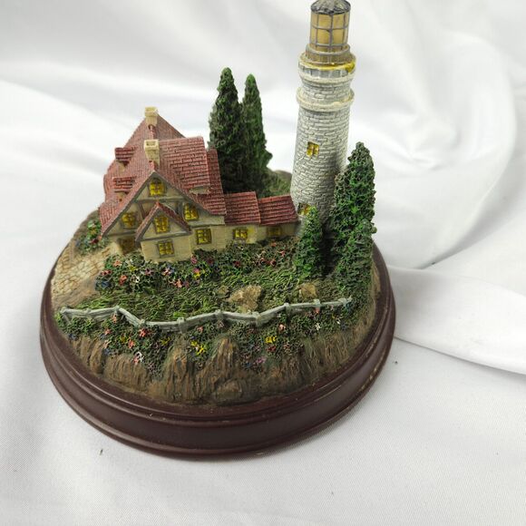 Thomas Kinkade The Light of Peace & Clearing Storms - Lights Don't Work - Picture 7 of 16